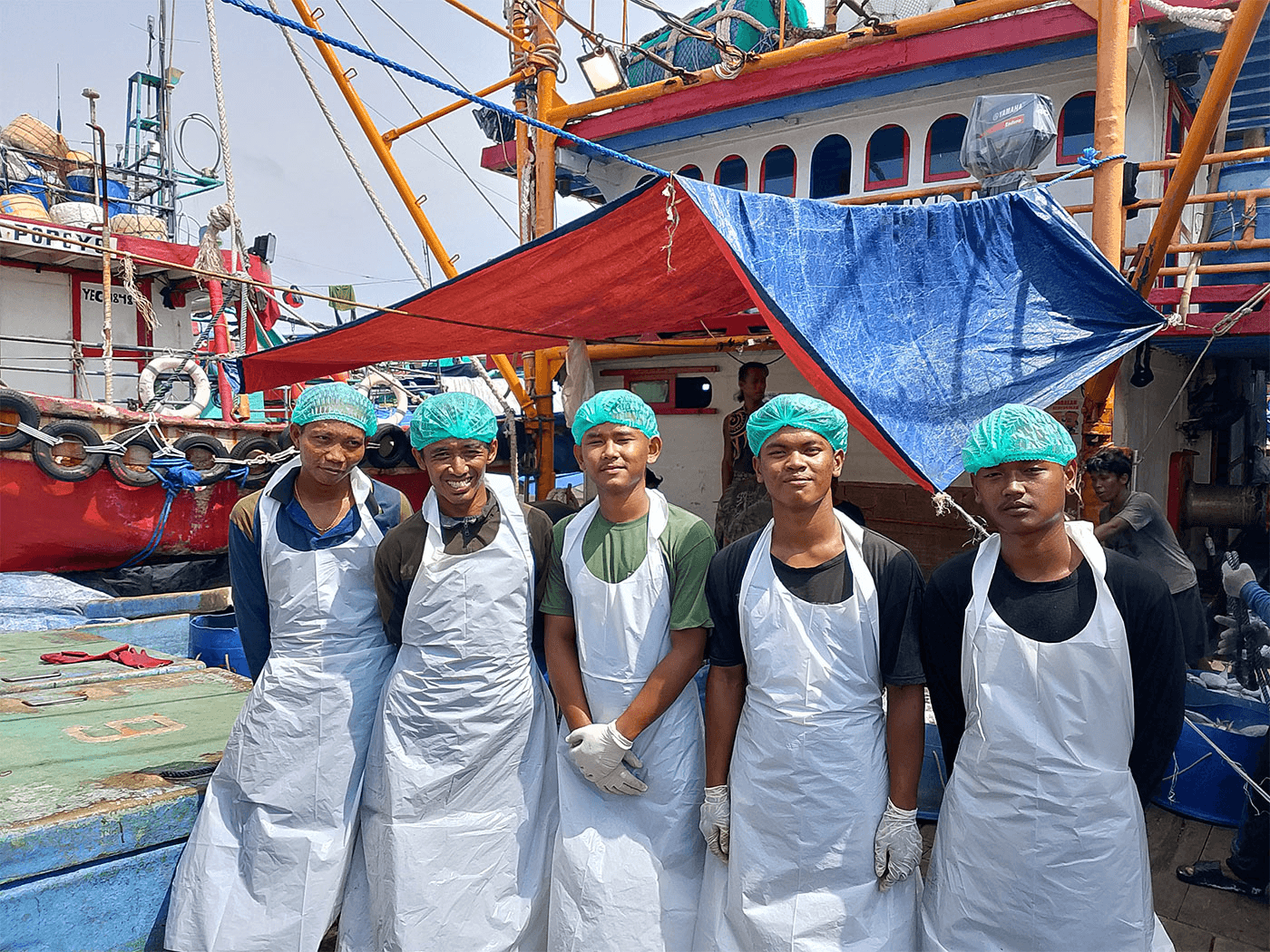 Fish handling team 1